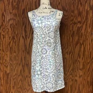Butterfly Print Mini Dress Y2K Aesthetic Flowy Summer | Size S